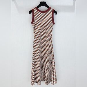 CHANEL Striped Dress